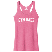 Load image into Gallery viewer, GYM BABE Racerback Tank
