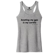 Load image into Gallery viewer, Beating My GPS Is My Cardio Racerback Tank
