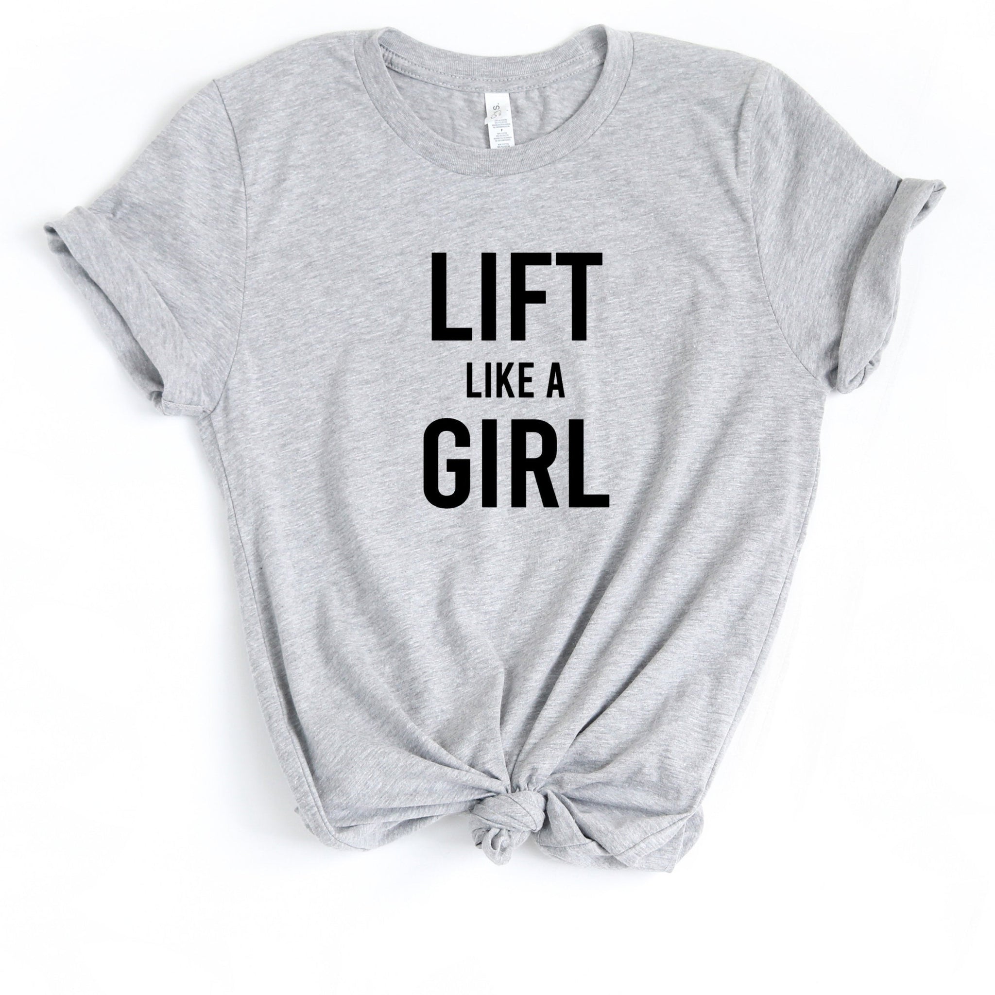 Lift Like A Girl Gym Shirt Womens Pump Cover Lifting Tee -  Israel
