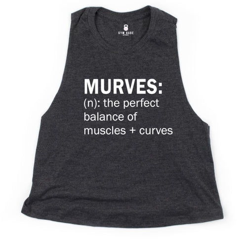 Murves Crop Top - Gym Babe Apparel